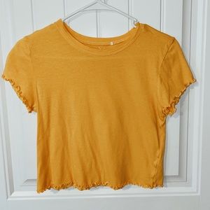 yellow pacsun shirt